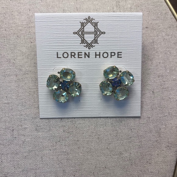 Loren Hope Penelope Earrings in Chrysolite - Picture 7 of 10
